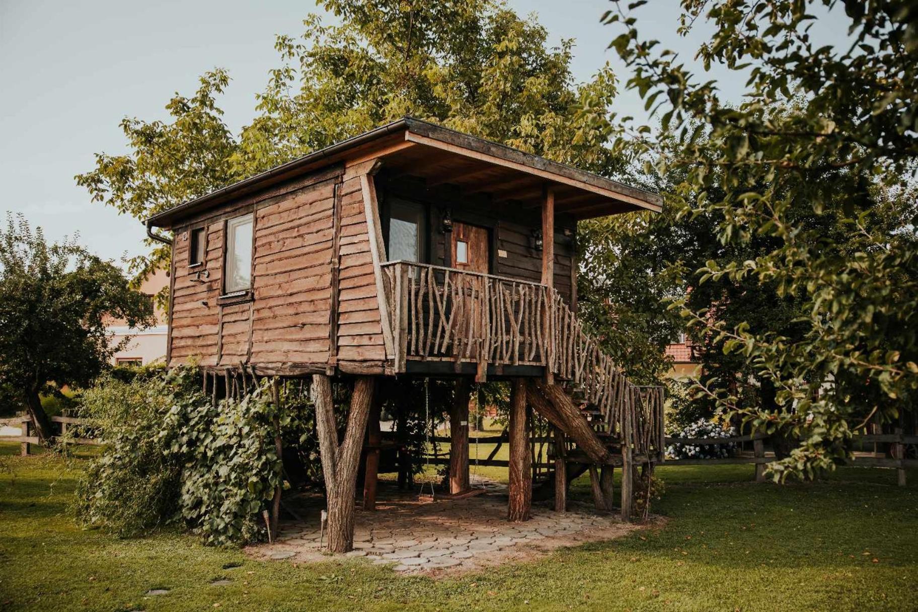 Treehouse Drevesna Hiska Strkovo Gnezdo Ranc Jures Ξενοδοχείο Ljutomer Εξωτερικό φωτογραφία